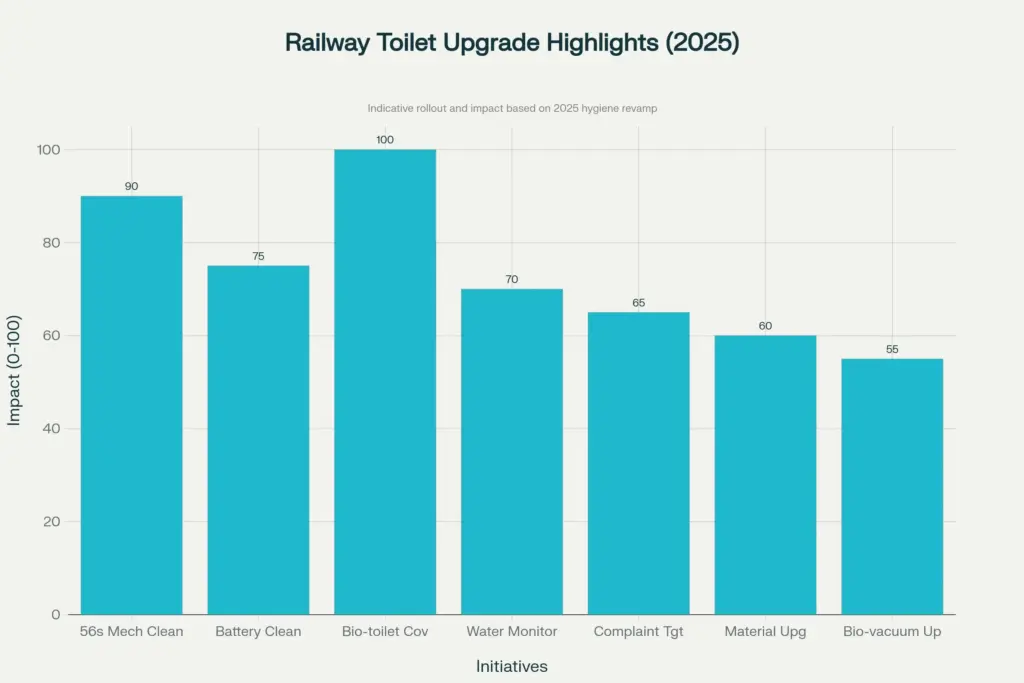 Railway Toilet Upgrade Highlights