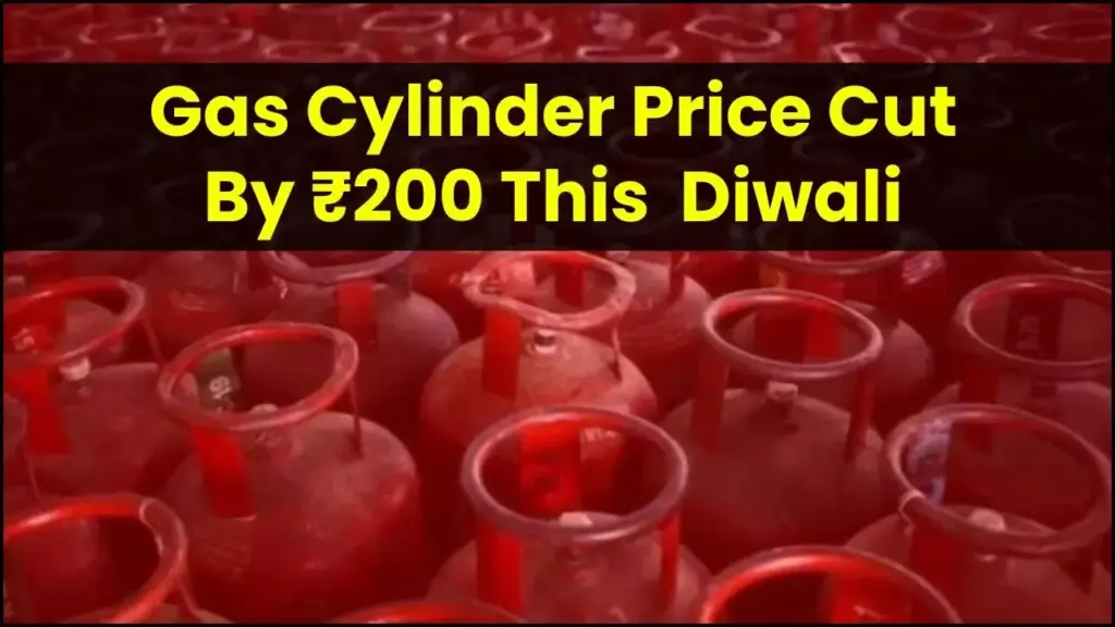 Gas Cylinder Price Cut By ₹200 This Diwali