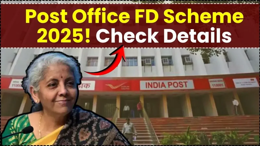 Post Office FD Scheme 2025: Invest ₹10,000 and Get ₹5,000 Interest Every Month – Full Details 1 Post Office FD Scheme 2025