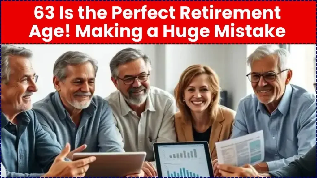 Think 63 Is the Perfect Retirement Age? Financial Experts Say You’re Making a Huge Mistake 1 63 Is the Perfect Retirement Age