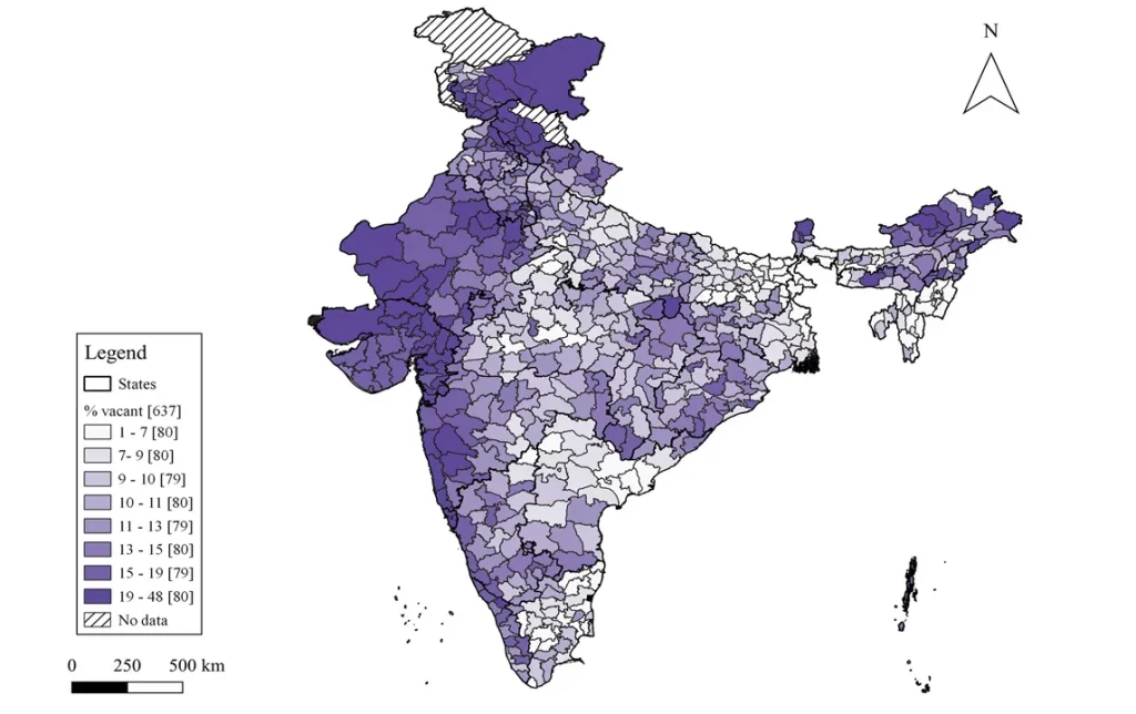 New Rental Laws 2025 — Protecting Tenants from Sudden Rent Hikes and Evictions 4 Map showing state-wise implementation status of New Rental Laws 2025 in India