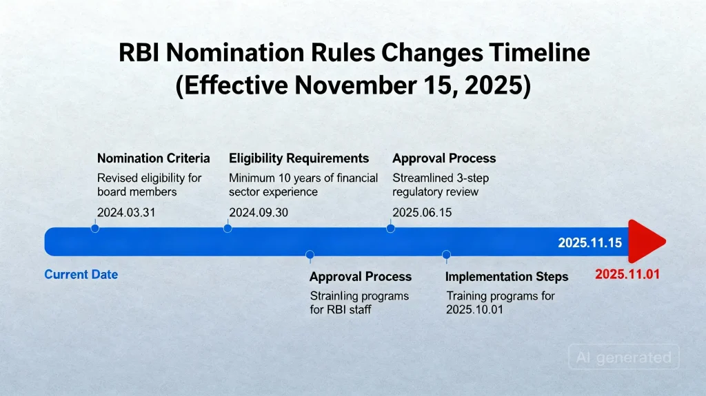 RBI Nomination Rules Changes Timeline 2025
