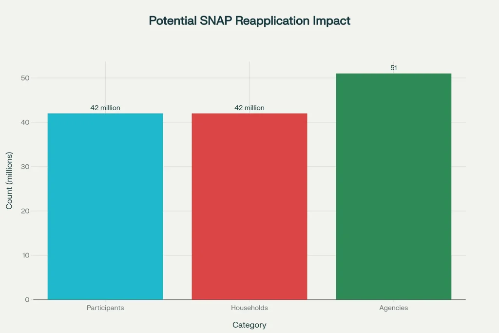 Millions on SNAP Could Be Affected—Trump Officials Say This Is Why You Might Need to Reapply 2 SNAP Reapplication Impact