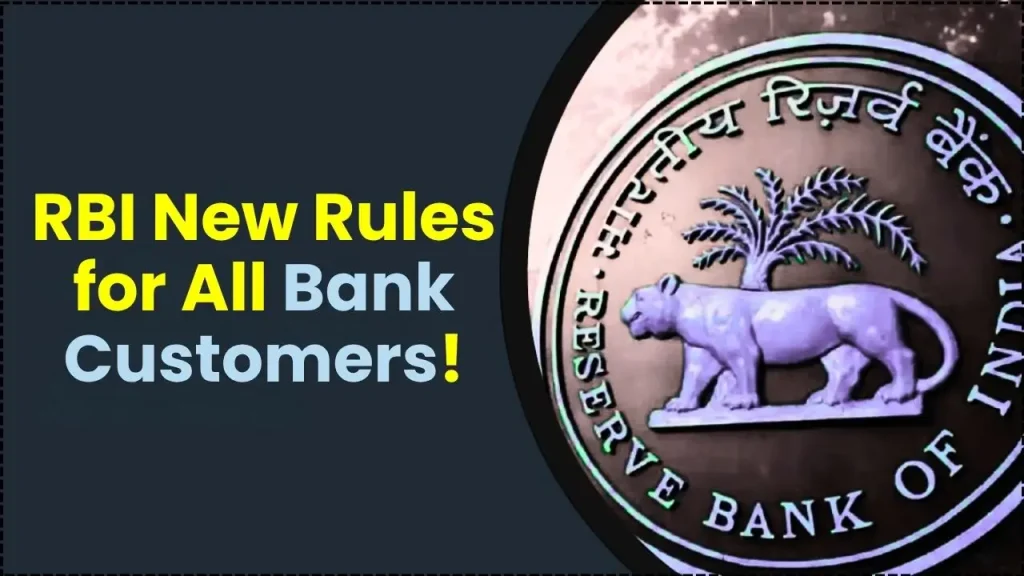 RBI Issues New Rules for All Bank Account Holders