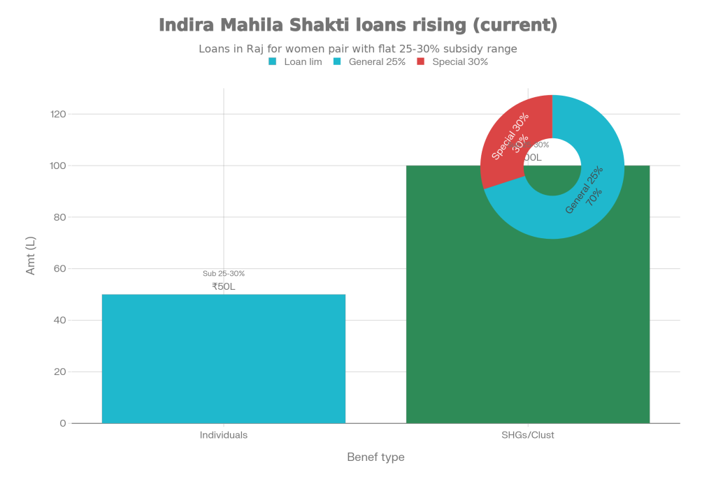 Indira Mahila Shakti Udyam Yojana: How Women Entrepreneurs in Rajasthan Can Access Government Loans 2 Loans Rising