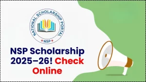 NSP Scholarship 2025–26