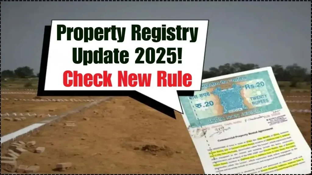 Property Registry Update 2025