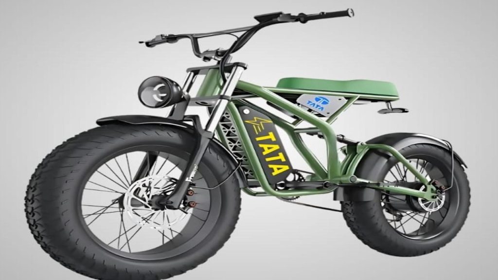 Tata Electric Cycle 2025 ₹1,499 में 590km रेंज! 950W मोटर और 10 मिनट फास्ट चार्जिंग वाली Tata E-Cycle लॉन्च 1 tata electric cycle launches