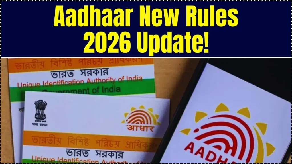 Aadhaar New Rules 2026 – Why Aadhaar Photocopies Are No Longer Required and What Changes for Citizens 1 Aadhaar New Rules 2026