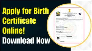 Apply for Birth Certificate Online