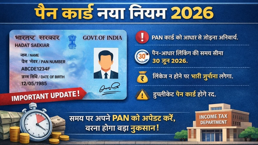 PAN Card New Rules 2026 – Big Changes Announced, Ignoring This Could Cause Problems 2 PAN Card New Rules