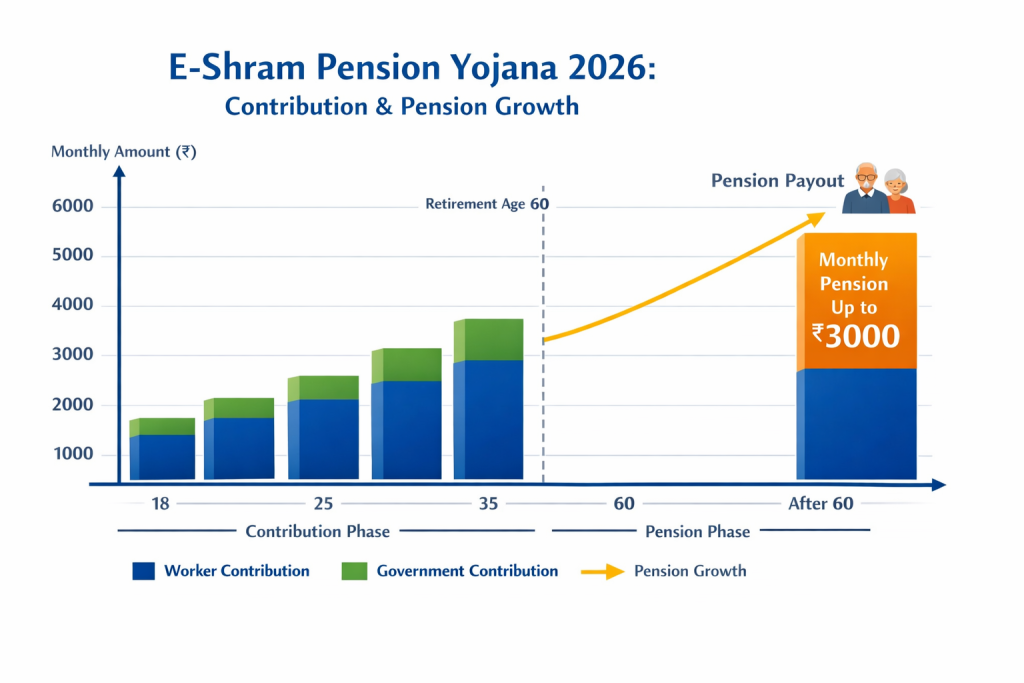 E-Shram Pension Yojana