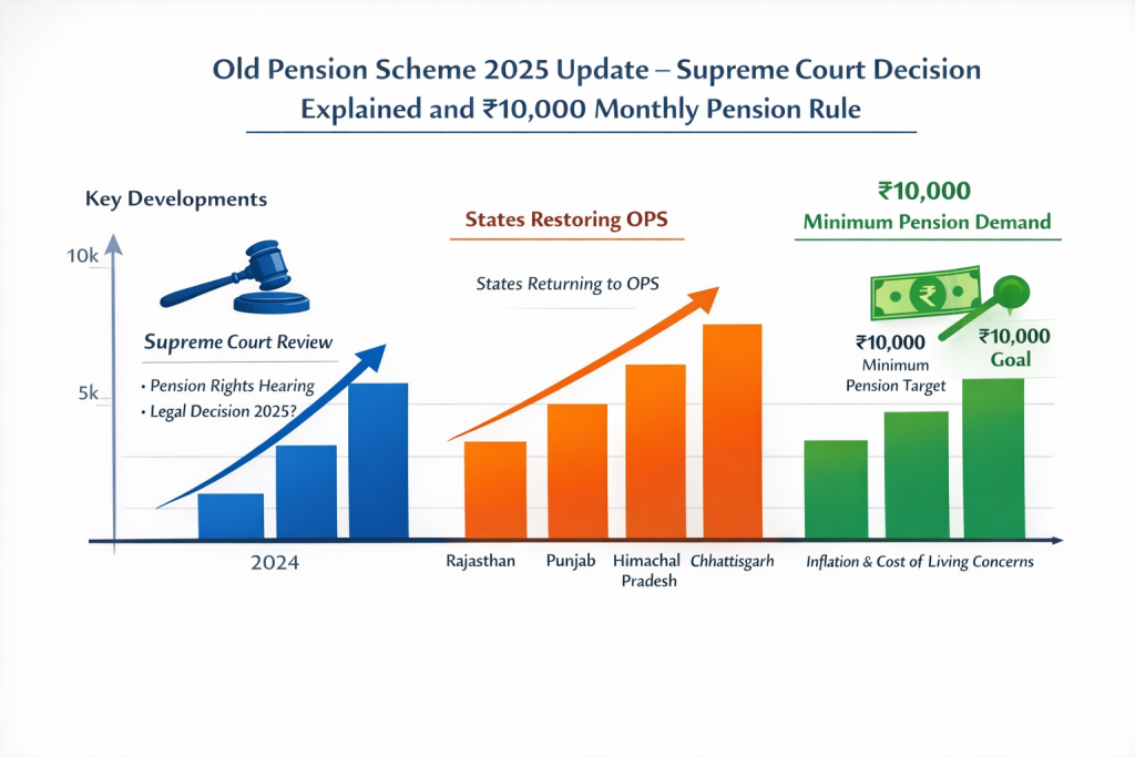 Old Pension Scheme 2025 Update – Supreme Court Decision Explained and ₹10,000 Monthly Pension Rule 2 Old Pension Scheme 2025