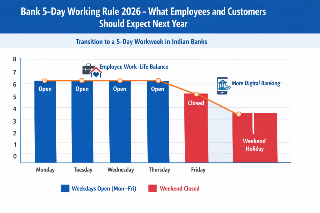 Bank 5-Day Working Rule