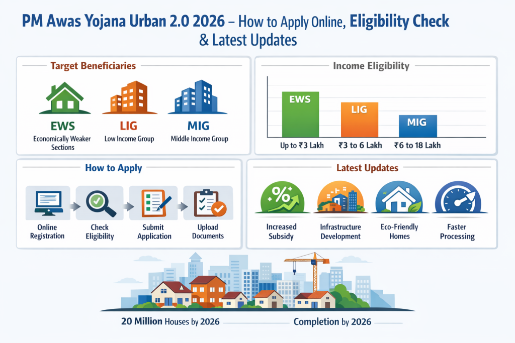 PM Awas Yojana Urban 2.0 2026 Details