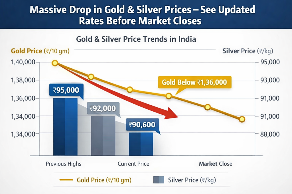 Gold and Silver Prices Chart