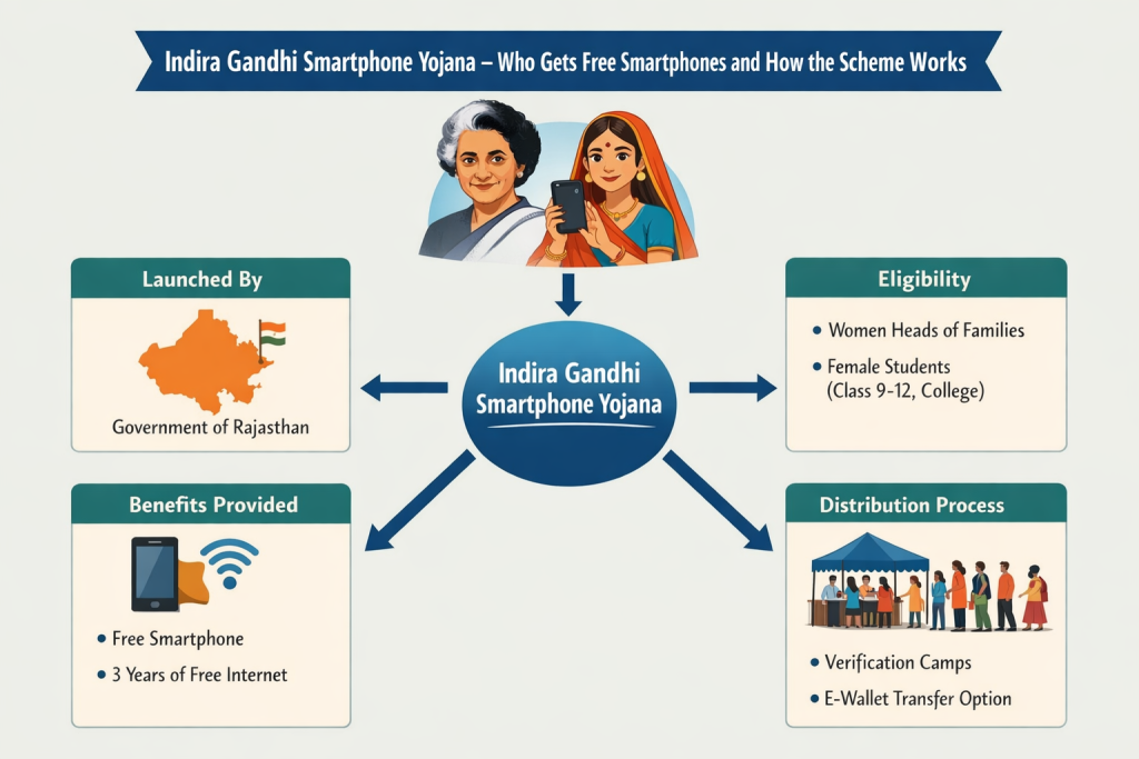 Indira Gandhi Smartphone Yojana Details