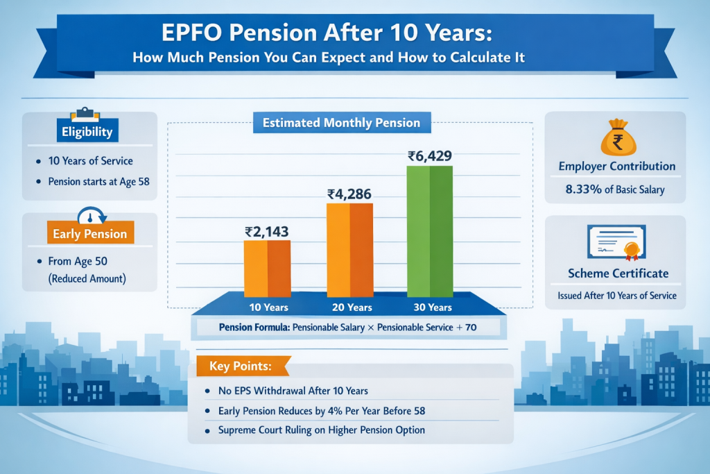 EPFO Pension Details