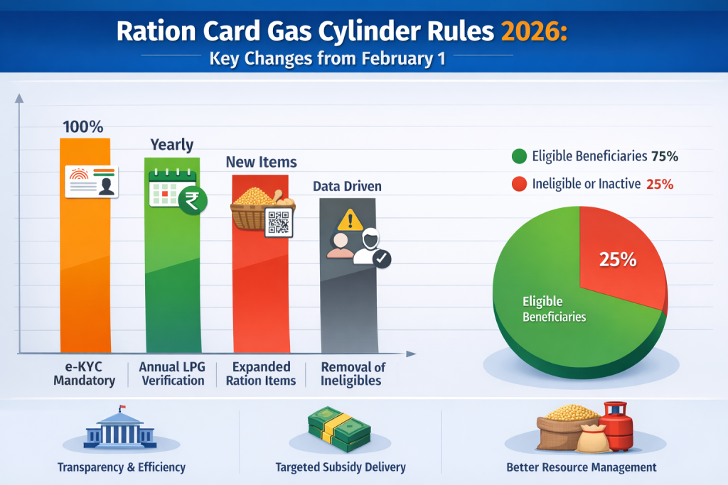 Ration Card Gas Cylinder Rules