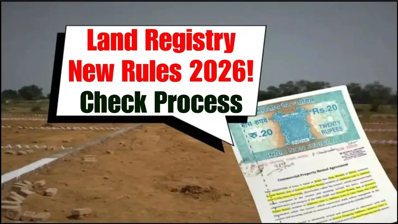 Land Registry New Rules 2026